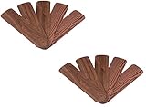Wellington Ersatz-Klingen für Ventilatoren, 107 cm, Eiche/Walnuss, 5 Stück 2 Pack