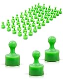 JOAM ® Neodym Magnete – extra hohe Funktion Dank einfacher + schneller Befestigung von Notizen an Magnettafel - Zubehör für Büro, Haushalt, Schule – vollfarbige Magnete GRÜN