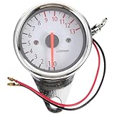 ERINGOGO Motorrad-Tachometer – 13000 U/Min Geschwindigkeitsmesser – Motorrad-Tachometer-S