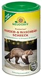 Neudorff Marder- & Waschbär-Schreck gegen Marder und Waschbären auf Dachböden, in Schuppen und Garagen, 300g