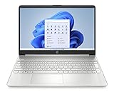 HP Laptop 15s-fq5072nl, Notebook, Intel Core i7-1255U, RAM 16GB DDR4, SSD 512GB, Intel Iris Xe, Display 15,6 Zoll FHD, SVA, 250 Nits, Antireflexion, HD Webcam, Kartenleser, Windows 11 Plus, Silb