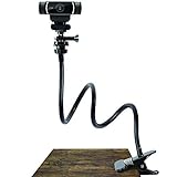 DELURA 25-Zoll-Webcam-Ständer – Flexible Tischhalterung mit Schwanenhals-Ständer for Webcam C930e, C930, C920, C922x, C922, 4K, C925e, C615/375