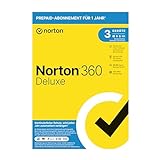 Norton 360 Deluxe 2022 | 3 Geräte | 1-Jahres-Abonnement mit Automatischer Verlängerung | Secure VPN und Passwort-Manager | PC/Mac/Android/iOS | FFP, Aktivierungscode in Originalverpackung