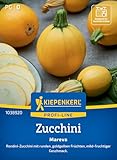 Kiepenkerl Profi-Line Zucchinisamen Mareva 1038920 für 6 Pflanzen – Gelbe, Runde Früchte, Robust & Leicht zu Beernten, Zucchinisaatgut für Garten, Hochbeet & Küb