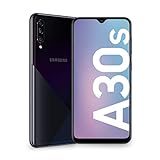 Samsung Galaxy A30s Smartphone 128GB Dual-SIM 4G Display 6.4 Zoll Super AMOLED 4000mAh Android 9.0 to 11.0 - Deutsche Version (Schwarz)
