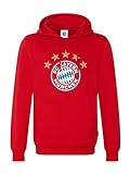 FC Bayern München Hoodie Logo Herren R