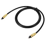BESTonZON 1 Stk Audioleitung glasfaserkabel fiber optic cable optisches kabel für fernseher Stereoanlagen Glasfaser-Audiokabel Digitalkabel für Heimkino Anzahl öffentlich zu ö