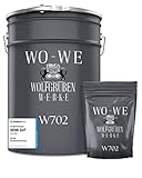 WO-WE 2K Epoxidharz Garagenfarbe Bodenbeschichtung MATT W702 Kieselgrau RAL7032-5kg