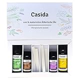 Casida® Riechtraining Set mit ätherischen Ölen - Inkl. Anleitung & Trainingsplan - Ideal bei G