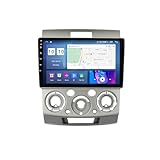 Android 11 Autoradio 9 Zoll Touchscreen Multimedia Für Ford Ranger 2006-2011/Mazda BT-50/Ford Focus Mit Carplay Android Auto Bluetooth USB SWC DSP FM AM RDS WiFi + Lenkradsteuerung (Color : A, S