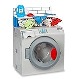 little tikes 651410 First Wascher Dryer Interaktiv & Realistisch mit Geräuschen Schein Spielgerät fü
