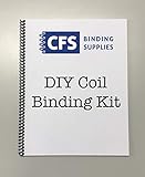 DIY Spiralbindungs-Set – 25 Bücher (inklusive vorgestanztem Papier und Einband)