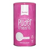 Xucker Puderxucker Erythrit 2x 600g Dose - kalorienfreier Zuckerersatz als vegane & zahnfreundliche Puderzucker Alternative zum Kochen & Backen I Erythritol zuckerfrei (2)