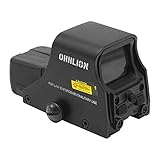OHHLION 551 Holografisches Metallvisier, hellgrü