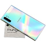 Akkudeckel für Samsung Original für Samsung Galaxy Note 10 Plus (N975F) Silber Backcover Deckel Rückwand mit mungoo Displayp