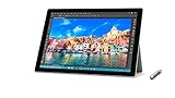 Microsoft Surface Pro 4 - Core i5, 8GB RAM, 256GB SSD (mit Stift) (Generalüberholt), Schw