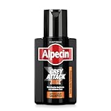 Alpecin Grey Attack MAX Coffein & Color Shampoo - 1 x 200 ml - Schrittweise dunkleres und stärkeres Haar | Extra starke Farbleistung | Erblich bedingtem Haarausfall wird vorgebeug