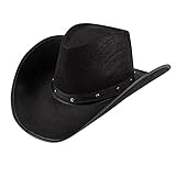 Boland - Cowboy Hut Wichita, Filzhut, Sheriff, Wilder Westen, Verkleidung, Kostüm, Karneval, Mottoparty