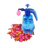 Toyvian Kinderspielzeug Spielzeuge Luftballons Wasserballon Spielzeug Ballonwasser-Füllstation Pumpe füllt Ballonwasser Voll mit Wasser Gießk
