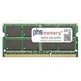 PHS-memory 8GB RAM Speicher passend für Toshiba Satellite P70-B-11R DDR3 SO DIMM 1600MHz PC3L-12800S