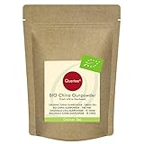 Quertee Gunpowder Tee Bio Grüntee 200 g | Frisch mild im Geschmack | Bio grüner Tee | Loser B