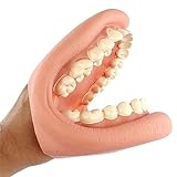 HUQHUMSK Zahnpflegemodell, Demonstrationsmodelle, Putzlehre, Demonstration der Zahnanatomie, Zahnlehre oder Mundpflege, Lehr- und Lernmodell für die Zahnputzprax