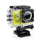 Laluerck Actionkamera Ultra HD Unterwasserkamera USB wiederaufladbare wasserdichte Unterwasserkamera zum Schnorcheln und T