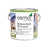 OSMO Holzschutz Öl-Lasur Holzlasur 2,5 L Farbe 712 Eb