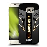 Head Case Designs Offizielle UFC Kampfausrüstung Khabib Nurmagomedov Harte Rueckseiten Handyhülle Hülle Huelle kompatibel mit Samsung Galaxy S7 Edg