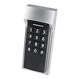 Homematic IP Smart Home Keypad, Codeschloss für die Haustür mit App-Funktion, Öffnen und Schließen mit Zahlencode, Erweiterung für Homematic IP Türschlossantrieb, 156424A0