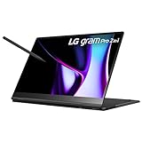 LG Gram Pro 2in1 40,6 cm (16 Zoll) Leichter und vielseitiger Laptop, Intel Evo Edition - Intel Core Ultra 7, 32 GB RAM, 2 TB SSD mit OLED Touch Display