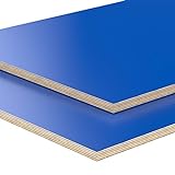 18mm Multiplex Zuschnitt blau melaminbeschichtet Länge bis 200cm Multiplexplatten Zuschnitte Auswahl: 10x40