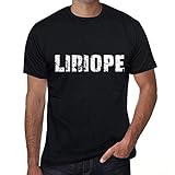 Herren T-Shirt Liriope Geschenkideen Jahrgang Grafik Tshirt Männer Dunkelschwarz XS