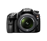 Sony SLT-A65VK SLR-Digitalkamera (24,3 Megapixel, Live View, Full-HD Video) inkl. 18-55mm Objektiv schw