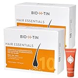 BIO-H-TIN Hair Essentials 2x 90 Kapseln I Mikronährstoffe und Spurenelemente für die Haare I Unterstützung der Grundversorgung der Haarwurzeln I gesundes Haarwachstum I Spar-Set plus give-away