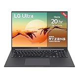 LG Ultra 16U70R-G.AA76B Notebook, 16 Zoll IPS, Ryzen 7, Windows 11 Home, 16 GB RAM, 512 GB SSD, 1,6 kg, 20 Stunden Akkulaufzeit, G