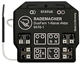 Rademacher DuoFern Universal-Aktor 1-Kanal 9470-1 - Funkfähiger Unterputz-Aktor Für Licht Und Elektrische Verbraucher (HOMEPILOT Nachfolgemodell Verfügbar)