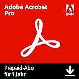 Adobe Acrobat Pro | 1 Jahr | PC/Mac | Dow