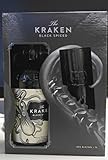 The Kraken Black Spiced Rum Geschenkverpackung mit Glas 40% vol 1 L (Rum Basis)