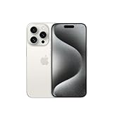 Apple iPhone 15 Pro (256 GB) - Titan Weiß (Generalüberholt)