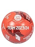 FC Bayern München Ball Signature 2023-24 | Rot |Größe 5