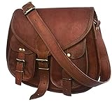 VC 14 Inch Leather Purse Women Shoulder Bag Crossbody Satchel Ladies Tote Travel Purse Genuine L