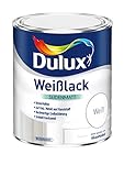 Dulux 5194724 Weisslack WV seidenmatt, Weiß, 750 ml (1er Pack)