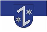 U24 Aufkleber Rüsselsheim Flagge Fahne 12 x 8 cm Autoaufkleber Stick