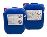 Chlorbleichlauge Natriumhypochloritlösung 12% 2x12 kg Aktiv Chlor flüssig UN1791