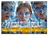 Montag im Labor (Wandkalender 2025 DIN A4 quer), CALVENDO Monatsk