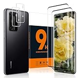 Carantee Schutzfolie für Panzerglas für Huawei P40 Pro 5G, 3D-Volle Bedeckung Schutzglas, 0,33mm 9H Härte Anti-Kratzen, 2+2 Stück Ultra-klar Blasenfrei Huawei P40 Pro Displayschutzfolie+