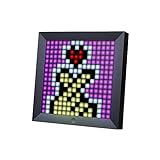 Divoom Pixoo - Pixel Art LED-Panel mit intelligenter App - Schw