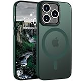 Andwing Magnetisch für iPhone 11 Pro Hülle für Mag Safe, Durchscheinende Matte Handyhülle für iPhone 11 Pro, Kratzfest Mattierte [Rundum Schutzhülle], Case für iPhone 11 Pro 5,8 Zoll, Grü