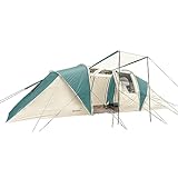 Skandika Kuppelzelt Kalmar | Campingzelt für 6 Personen, Dachfenster, Einlegeboden, 3000 mm Wassersäule, Familienzelt| Zelt für Camping, Outdoor, F